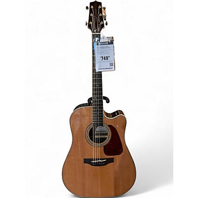 Used Takamine gdc90ce Natural Acoustic Electric Guitar
