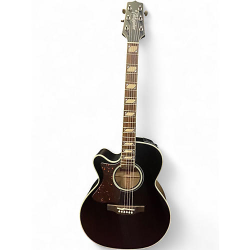 Used Takamine gn73ce Black Acoustic Electric Guitar Black