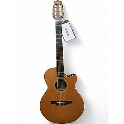 Used Takamine np65c Natural Classical Acoustic Electric Guitar