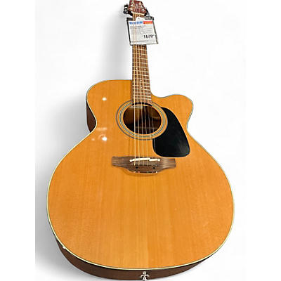 Used Takamine p1jc Natural Acoustic Electric Guitar