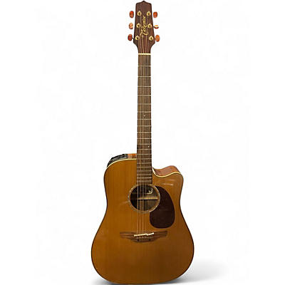 Used Takamine tan15C Natural Acoustic Guitar