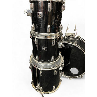 Used Tama 4 Piece Imperial Star Black Drum Kit