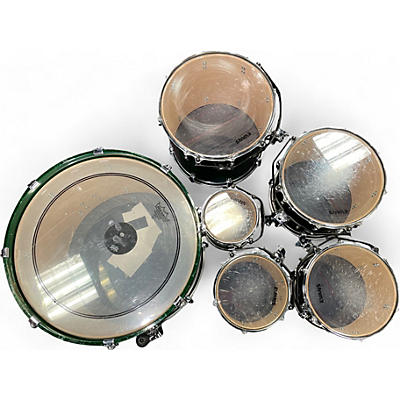 Tama Used Tama 6 Piece Starclassic Green Drum Kit