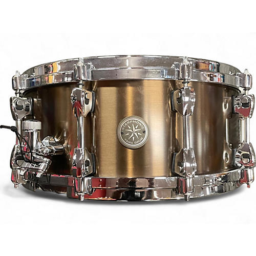 Used Tama 6X14 Starphonic Bell Brass Natural Drum Natural 13