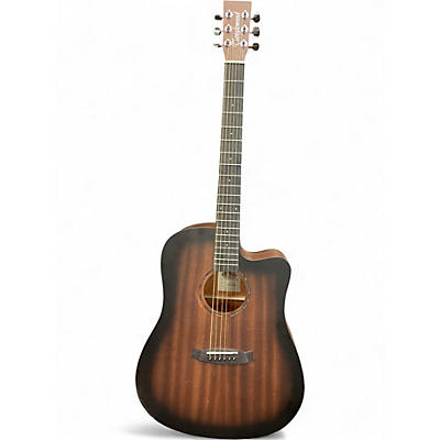 Used Tanglewood Crossroads TWCR-DWE Whiskey Barrel Burst Acoustic Electric Guitar