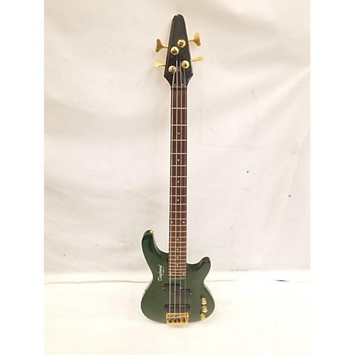 Used Tanglewood Rebel 4k Green Electric Bass Guitar