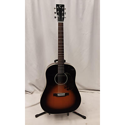 Used Tanglewood Tw40 Vintage Sunburst Acoustic Guitar