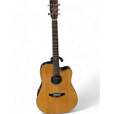 Used Tanglewood twjsdc Natural Acoustic Electric Guitar
