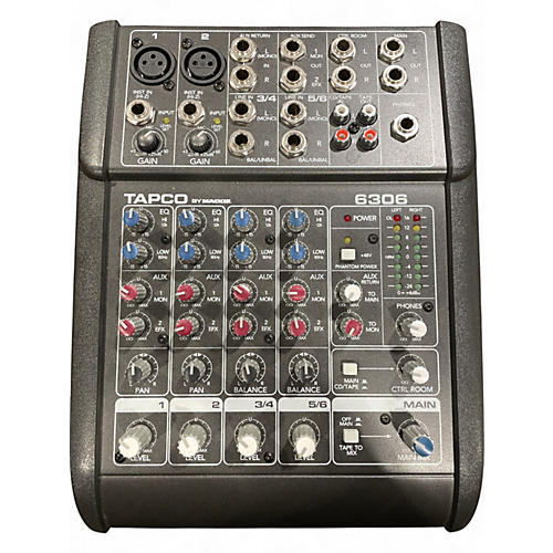 Used Tapco 6306 Unpowered Mixer