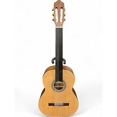 Used Tario LC220-FL Fretless Natural Classical Acoustic Guitar