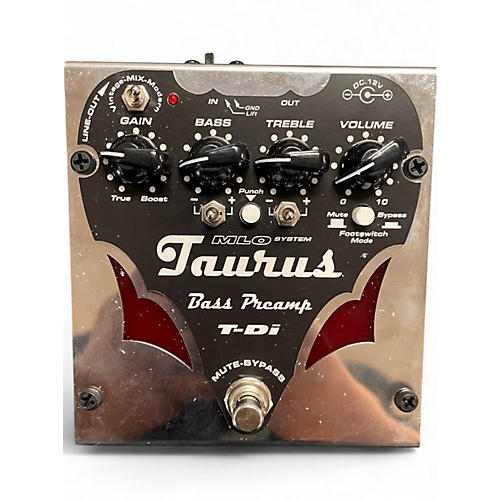 Used Taurus T-Di Bass preamp Bass Preamp