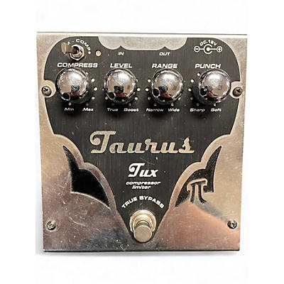 Used Taurus Tux Compressor Limiter Bass Effect Pedal