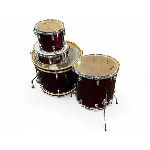 Used Taye Drums 4 Piece NO MODEL RED Drum Kit RED