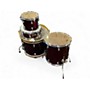 Used Taye Drums 4 Piece NO MODEL RED Drum Kit RED