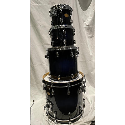 Used Taye Drums 4 piece Parasonic Dark Glue Drum Kit