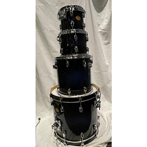 Taye Drums Used Taye Drums 4 piece Parasonic Dark Glue Drum Kit Dark Glue