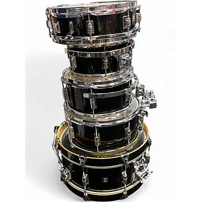 Used Taye Drums 5 Piece GoKit Black Drum Kit