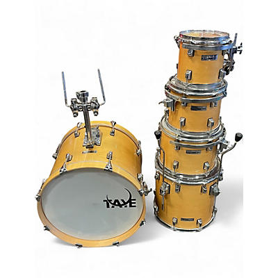 Used Taye Drums 5 Piece Studio Maple Natural Drum Kit