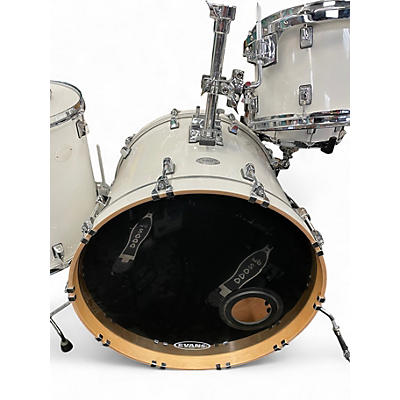 Used Taye Drums 6 Piece STUDIO BIRCH Alpine White Drum Kit