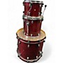 Used Taye Drums 6 Piece Tour Pro Wine Red Drum Kit Wine Red