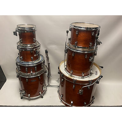 Used Taye Drums 7 piece TourPro Natural Drum Kit