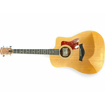 Used Taylor 110CE Natural Acoustic Electric Guitar