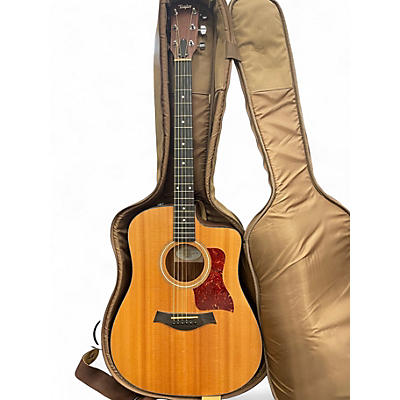 Used Taylor 110CE Natural Acoustic Electric Guitar