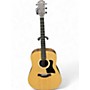 Used Taylor 110CE Natural Acoustic Electric Guitar Natural