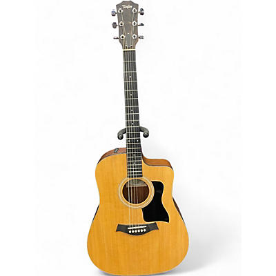 Used Taylor 110CE Natural Acoustic Electric Guitar