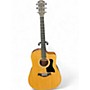 Used Taylor 110CE Natural Acoustic Electric Guitar Natural