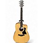 Used Taylor 110CE Natural Acoustic Electric Guitar Natural
