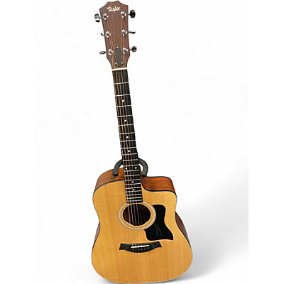 Used Taylor 110CE Natural Acoustic Electric Guitar