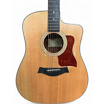 Used Taylor 110CE Natural Acoustic Electric Guitar