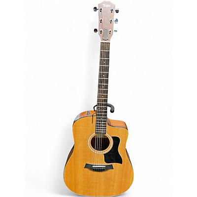 Used Taylor 110CE Natural Acoustic Electric Guitar