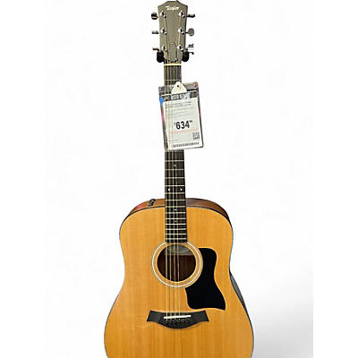 Used Taylor 110CE Natural Acoustic Electric Guitar