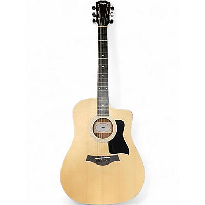 Used Taylor 110CES Natural Acoustic Electric Guitar