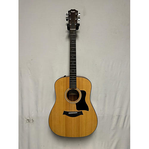 Taylor Used Taylor 110E Natural Acoustic Electric Guitar Natural