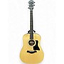 Used Taylor 110E Natural Acoustic Electric Guitar Natural