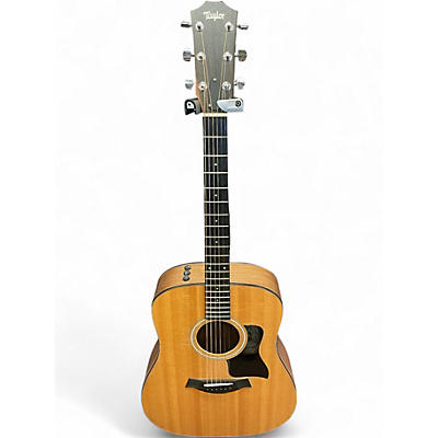 Used Taylor 110E Natural Acoustic Electric Guitar