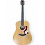 Used Taylor 110E Natural Acoustic Electric Guitar Natural