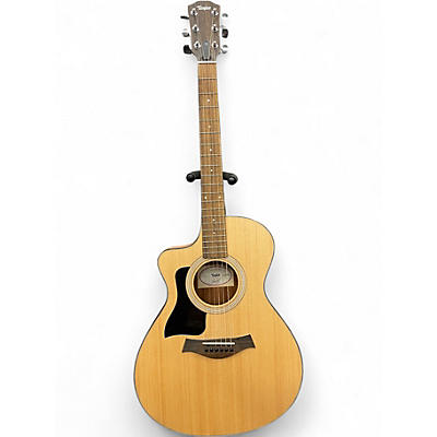 Used Taylor 112CE Left Handed Natural Acoustic Guitar