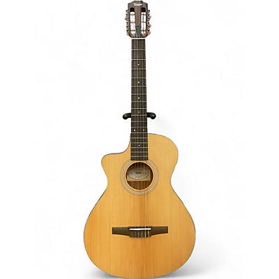 Used Taylor 112CE-N Left handed Natural Nylon String Acoustic Guitar