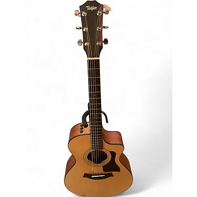 Used Taylor 112CE Natural Acoustic Electric Guitar