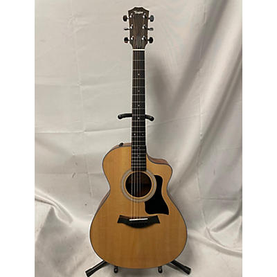 Taylor Used Taylor 112CE-S Natural Acoustic Electric Guitar