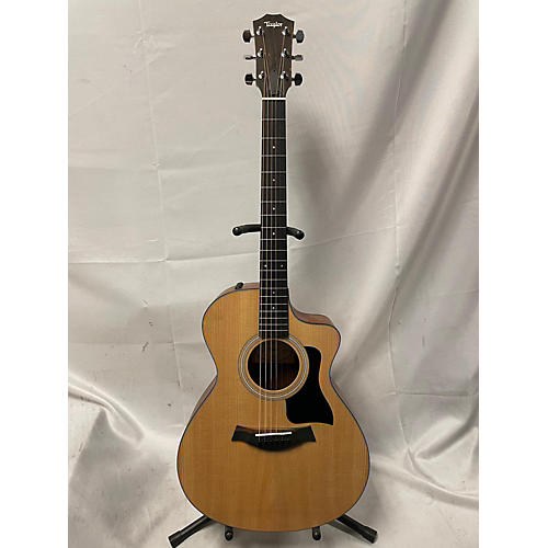 Taylor Used Taylor 112CE-S Natural Acoustic Electric Guitar Natural