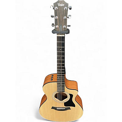 Used Taylor 112ceS Natural Acoustic Electric Guitar