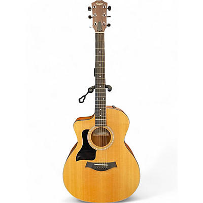 Taylor Used Taylor 114CE Left Handed Natural Acoustic Electric Guitar