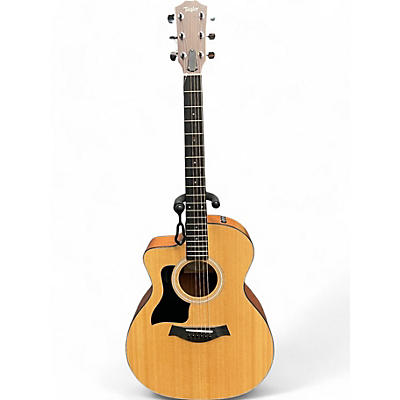 Taylor Used Taylor 114CE Left Handed Natural Acoustic Electric Guitar