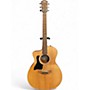 Used Taylor 114CE Left Handed Natural Acoustic Electric Guitar Natural
