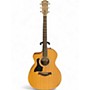Used Taylor 114CE Left Handed Natural Acoustic Electric Guitar Natural